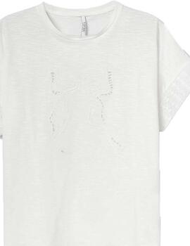 Camiseta Tiffosi Mimo MC Blanco Mujer