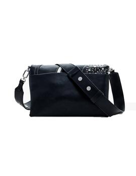 Bolso Desigual Punkette Dortmund Flap Negro Mujer