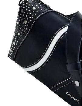 Bolso Desigual Punkette Dortmund Flap Negro Mujer