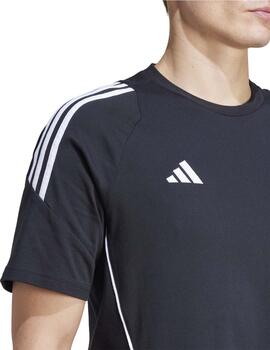 Camiseta Adidas Tiro24 Negro/Blanco Hombre