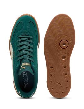 Zapatillas Puma Club II Era Suede Verde/Beige