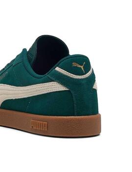 Zapatillas Puma Club II Era Suede Verde/Beige