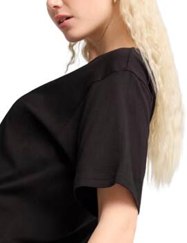 Camiseta Puma ESS Relaxed Negro Mujer