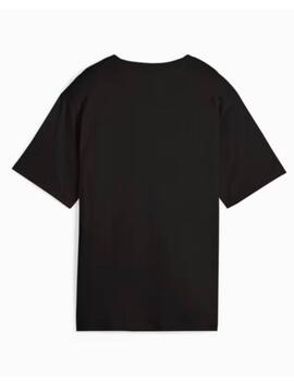 Camiseta Puma ESS Relaxed Negro Mujer