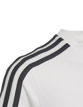 Camiseta Adidas YB E 3S Blanco