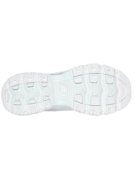 Zapatillas Skechers D'Lites New Heat Blanco Mujer