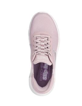 Zapatillas Skechers Slip-Ins Go Walk F Malva Mujer