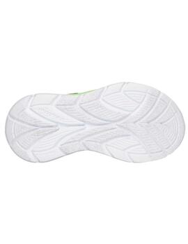 Zapatillas Skechers S-Lights Flex Glow Az/Mtc Niño