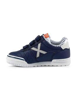 Zapatillas Munich G-3 Kid VCO 432 Marino/Bco