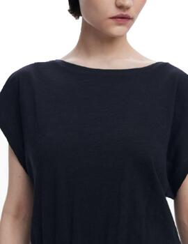 Vestido Desigual Vilna Negro Mujer