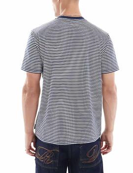 Camiseta Ellesse Hirst Marino/Blanco Hombre
