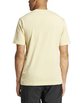 Camiseta Adidas M SL SJ T Amarillo Hombre