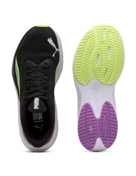 Zapatillas Puma Pounce Lite Negro/Verde/Magenta