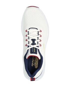 Zapatillas Skechers Vapor Foam Crudo/Mno/Rj Hombre
