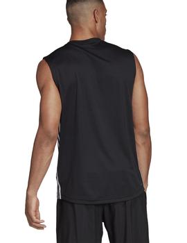 Camiseta Adidas D2M SL 3S Negro