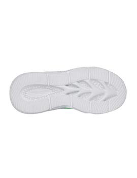 Zapatillas Skechers S-Lights Meteor Verde/Ng Niño