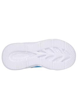 Zapatillas Skechers S-Lights Meteor Azul/Negr Niño