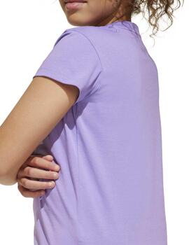 Camiseta Adidas JG BL TEE 160 Violeta Niña