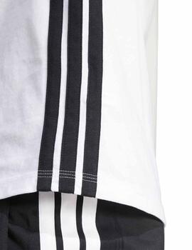Camiseta Adidas W 3S SJ T Blanco/Negro Mujer