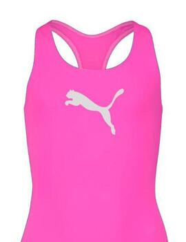Bañador Puma Swim Racerback Fucsia Niña