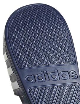 Chanclas Adidas Adilette Aqua Marino/Blanco