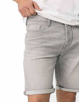 Bermuda Tiffosi Short Slim_52 Gris Hombre