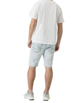 Bermuda Tiffosi Short Slim_51 Denim Claro Hombre