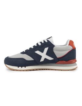 Zapatillas Munich Dash 249 Gris/Azul Hombre