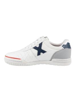 Zapatillas Munich G-3 Kid 436 Bco/Azul/Gris