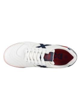 Zapatillas Munich G-3 Kid 436 Bco/Azul/Gris