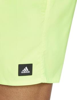 Bañador Adidas SLD CLX SHO SL Verde Fluo Hombre