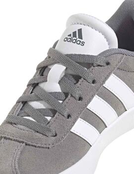 Zapatillas Adidas VL Court 3.0 K Gris