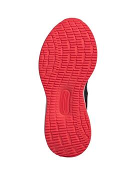 Zapatillas Adidas RunFalcon 5 EL C Negro/Rojo