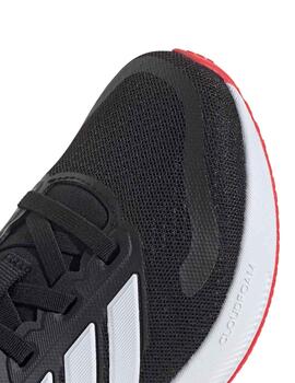 Zapatillas Adidas RunFalcon 5 EL C Negro/Rojo