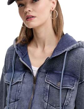 Chaqueta Desigual Akira Azul Mujer
