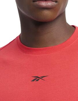 Camiseta Reebok Athlete Rojo Hombre