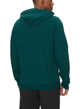 Sudadera Reebok Identity Small Logo Verde Hombre