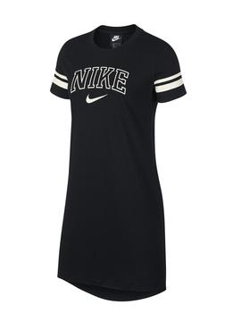 Vestido Nike W NSW VRSTY Negro