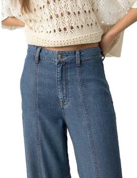 Pantalón Tiffosi Delilah_1 Azul Medio Mujer