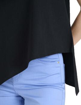 Camiseta Naf Naf Colette SM Negro Mujer