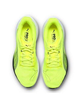 Zapatillas Puma Darter Pro Amarillo Fluo