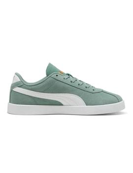 Zapatillas Puma Club II Jr Verde/Blanco