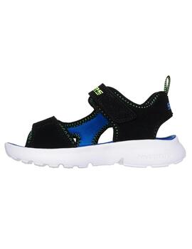 Sandalias Skechers Razor Splash AB Negro