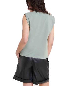 Camiseta Naf Naf Anisa SM Verde Mujer