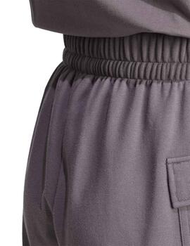 Short Adidas W SL FT Gris Mujer