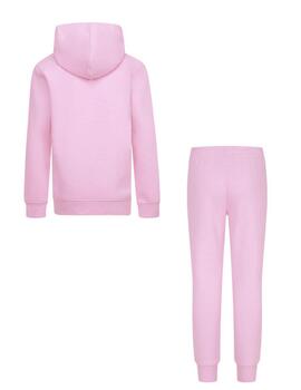 Chándal Jordan MJ BRKLYN FLC Rosa Niña