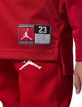 Camiseta Jordan 23 SM Rojo Niño