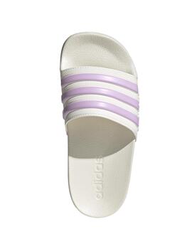 Chanclas Adidas Adilette Shower K Crudo/Lila