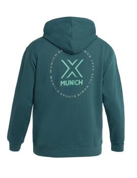Sudadera Munich Breaker Verde Hombre