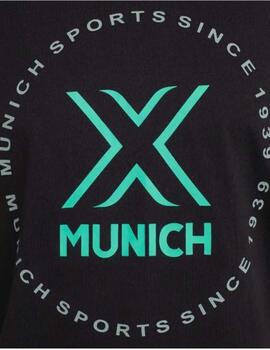 Camiseta Munich Athletic Premier MC Negro Hombre
